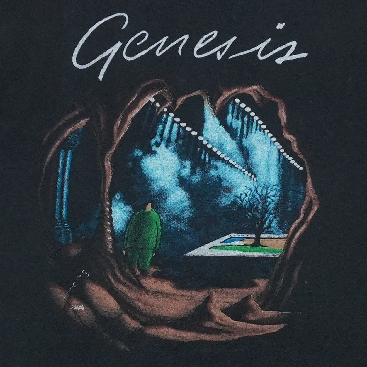 1981 Genesis Abacab Shirt Front Graphic