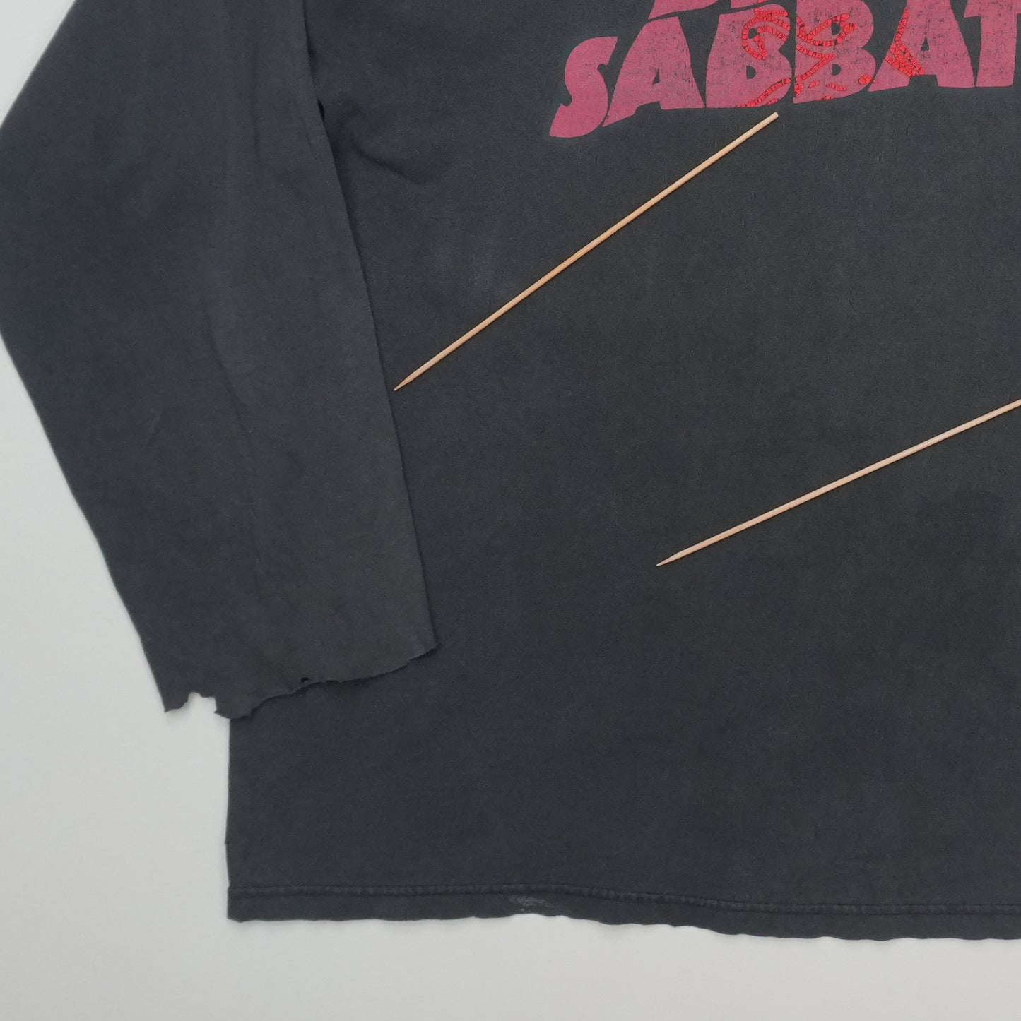1990s Black Sabbath Long Sleeve Shirt Detail 4