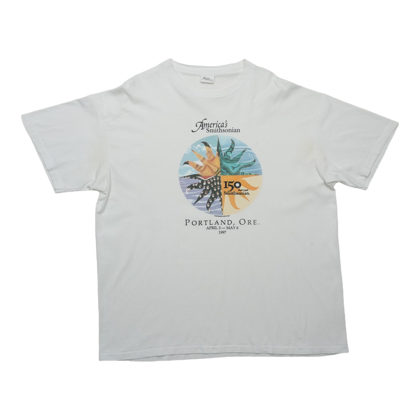 1997 America's Smithsonian 150 Portland Oregon Shirt Front