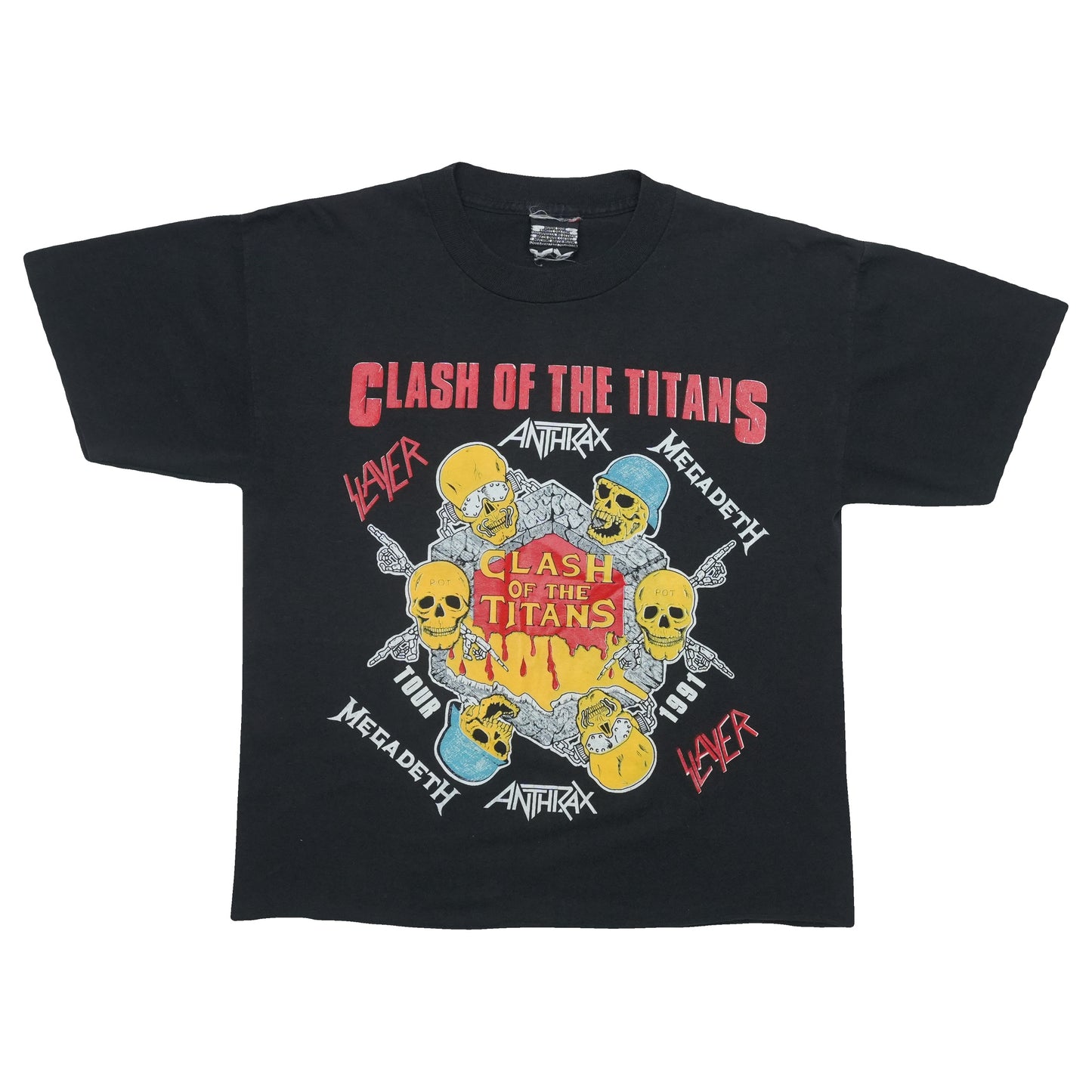 1991 Clash of the Titans Tour Shirt