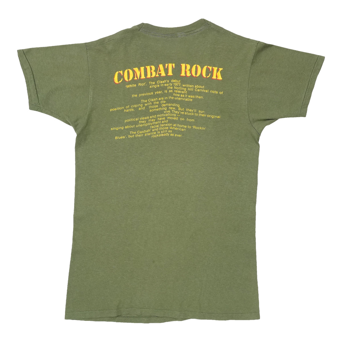 The Clash Combat Rock Shirt