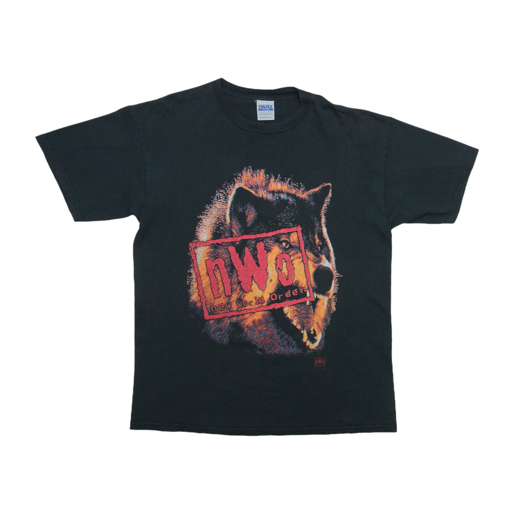 1990s nWo Wolfpac Wrestling Shirt Front