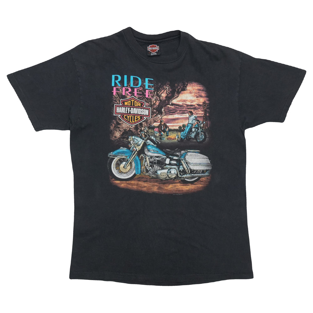 1990s Harley Davidson Ride Free Shirt