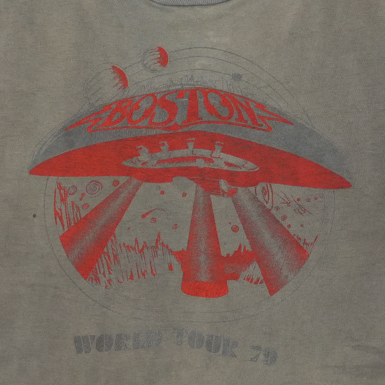 1978 Boston Don't Look Back Shirt Tag