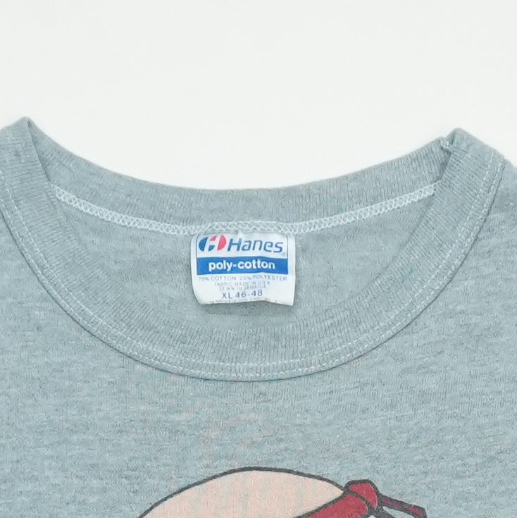 1985 Elmer Fudd Wambo Rambo Parody Shirt Tag