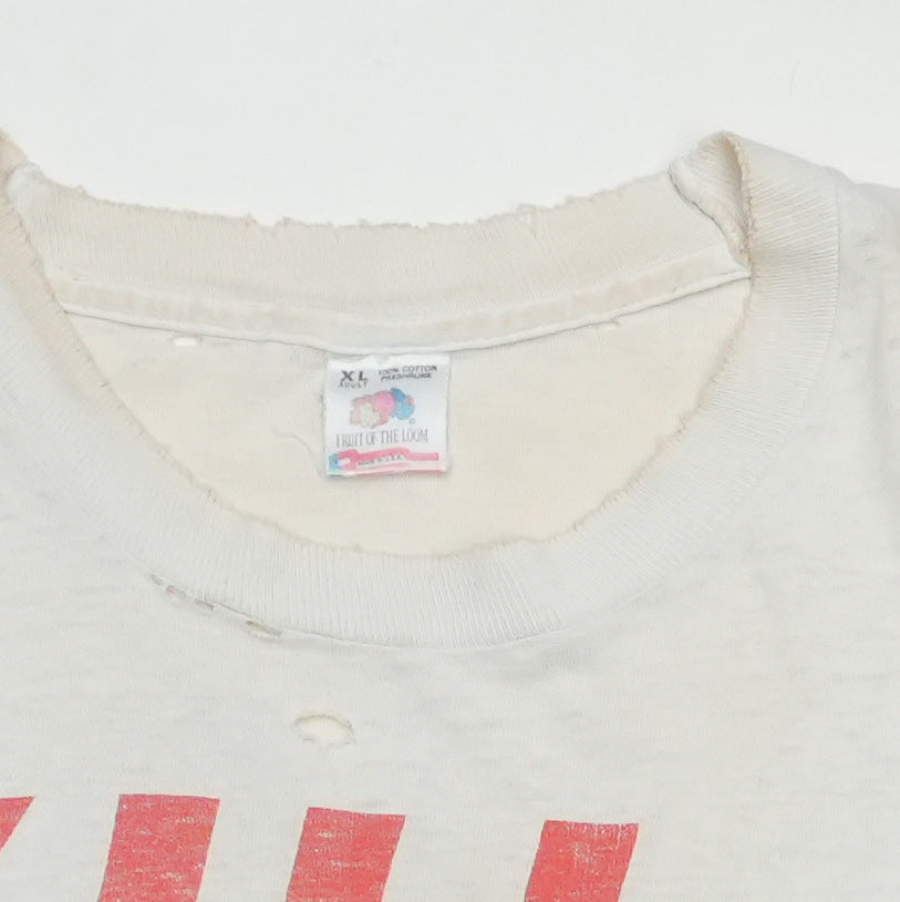 1990s No Means No Kill Everyone Now Shirt Tag