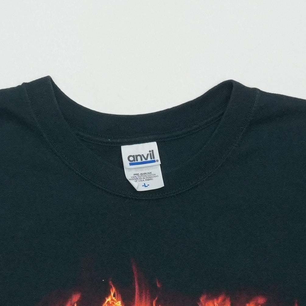 2000s Van Halen VH Kicks Ass Shirt Tag