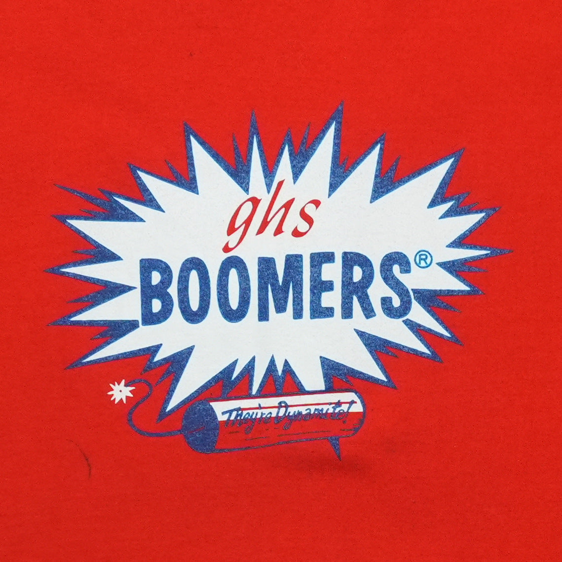 1990s GHS Boomers Guitar Strings Shirt Detail