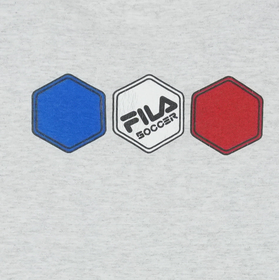 1998 France World Cup FILA Soccer Shirt Detail 4