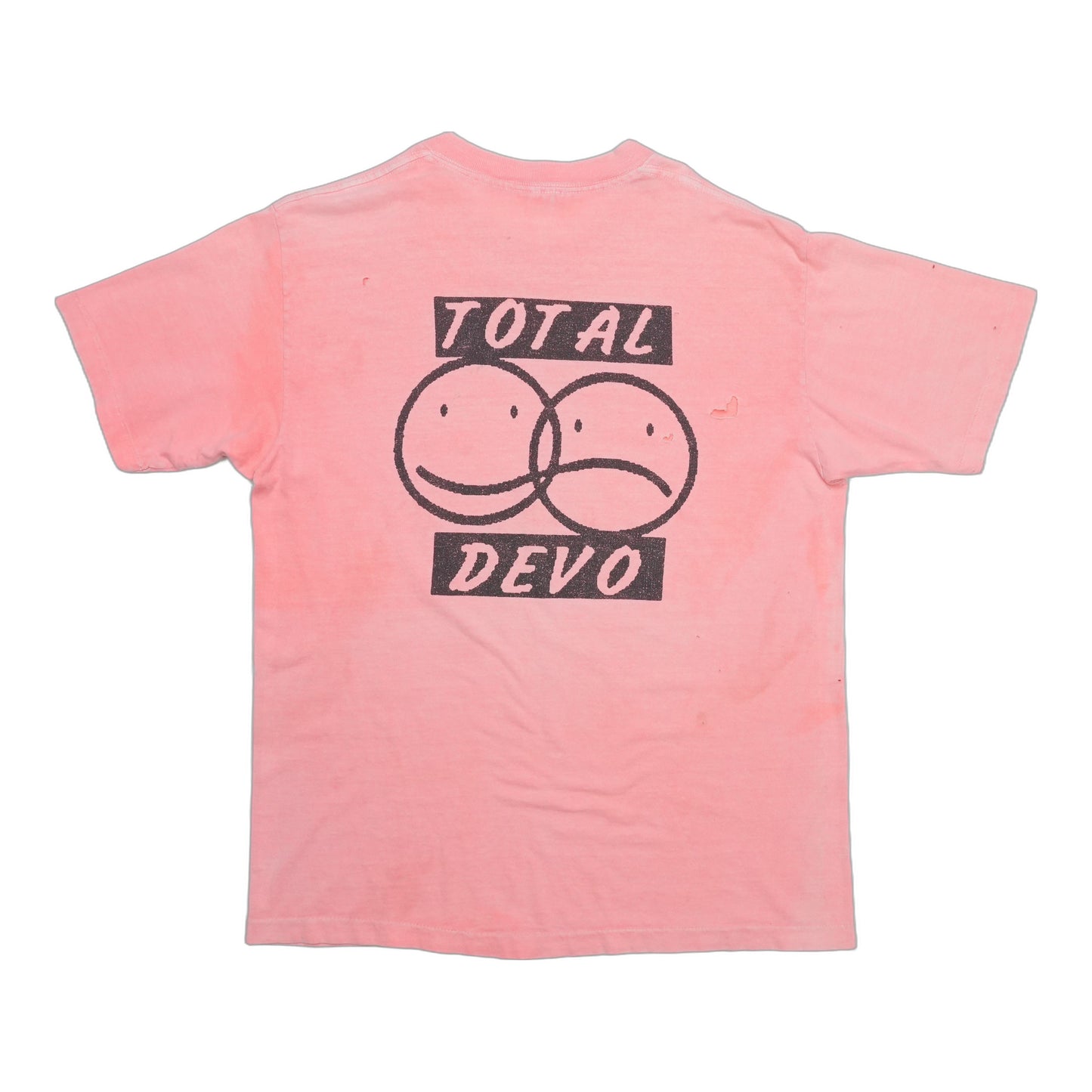 1980s Devo Total Devo Shirt Back