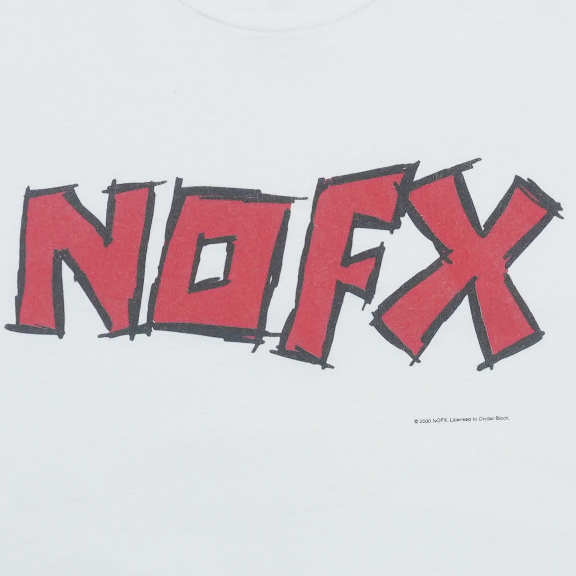 2000 NOFX Logo Shirt Detail 2