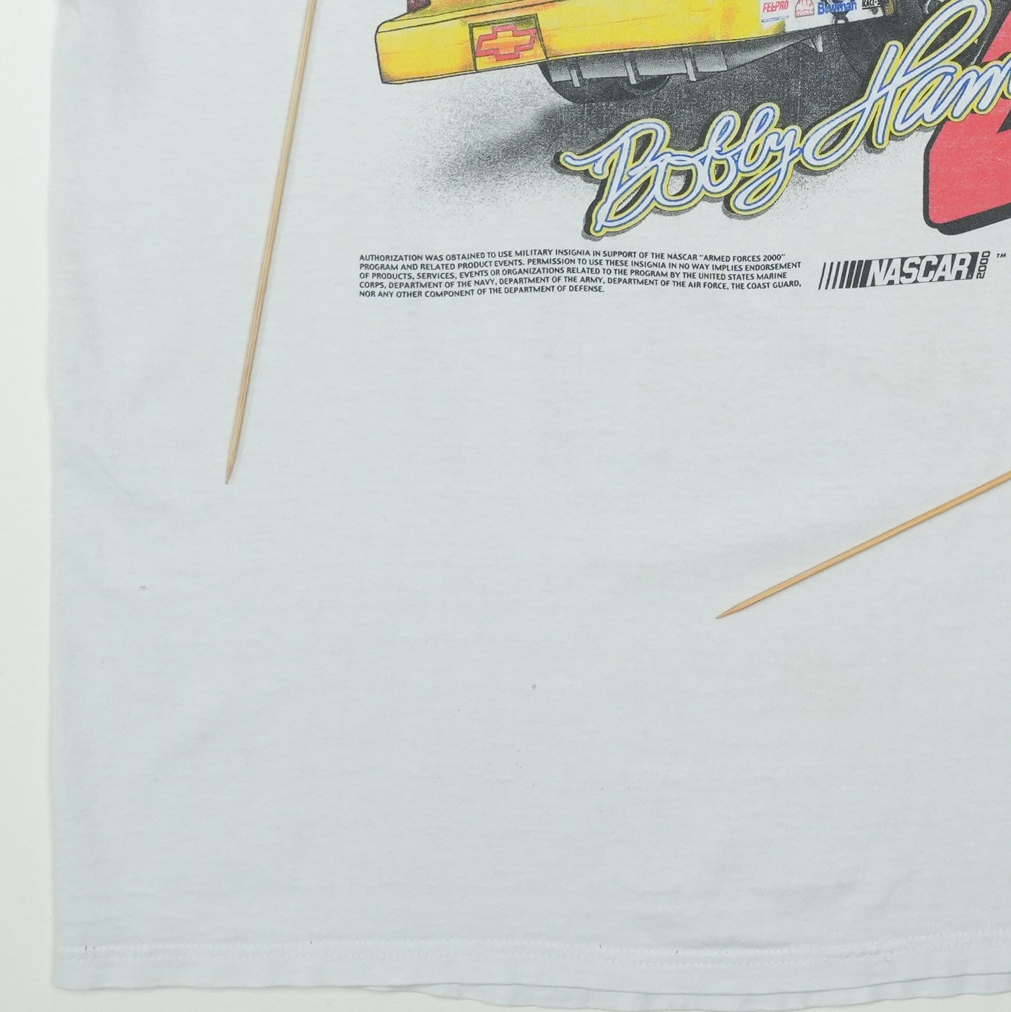 2000 Bobby Hamilton Nascar Shirt Detail 9