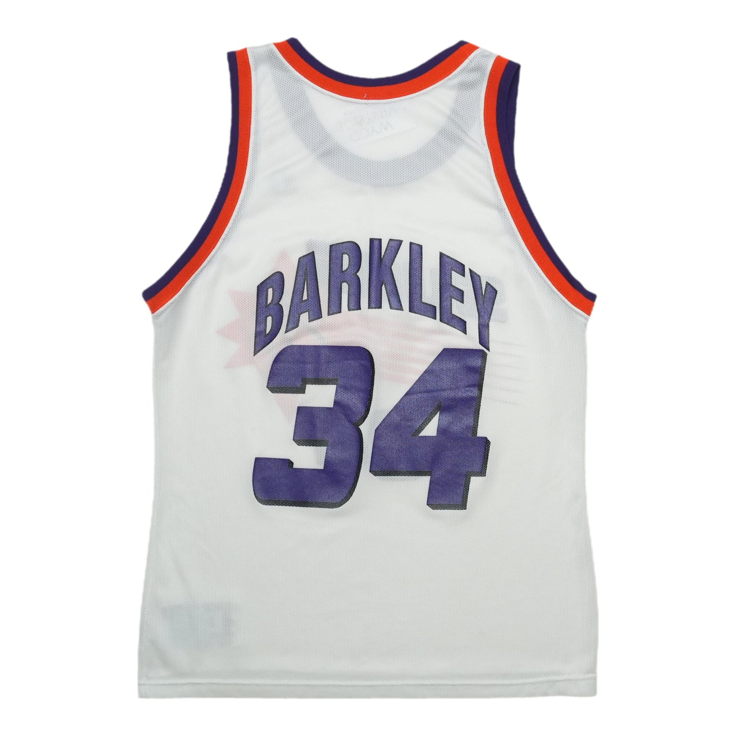 1990s Phoenix Suns Charles Barkley Champion Jersey Back