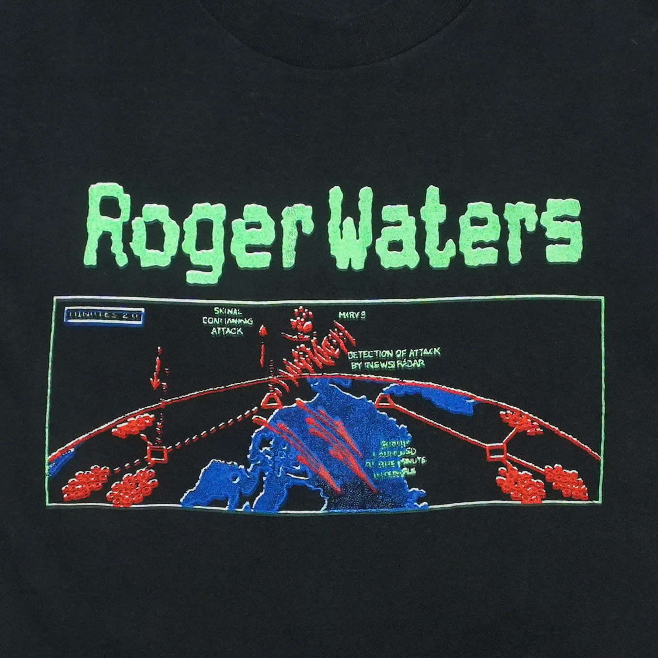 1987 Roger Waters Radio KAOS Tour Shirt