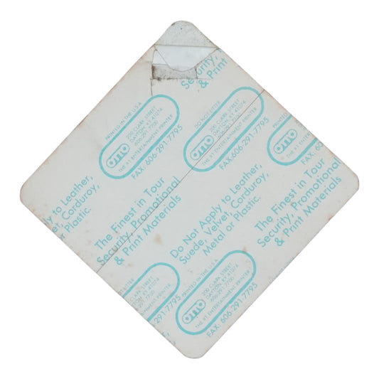 1989 Cinderella Long Cold Winter Tour Working Backstage Pass - back