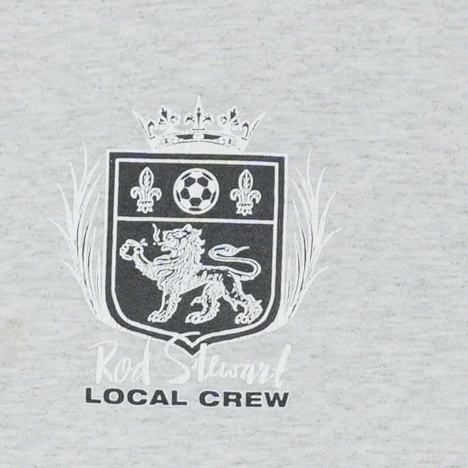 1990s Rod Stewart Local Crew Tour Shirt Detail 2