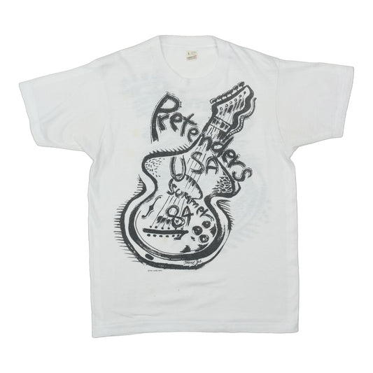 1984 The Pretenders USA Summer Tour Shirt Front