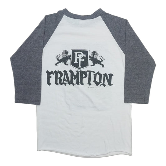 1979 Peter Frampton Back On The Road Summer Tour Raglan Shirt Back