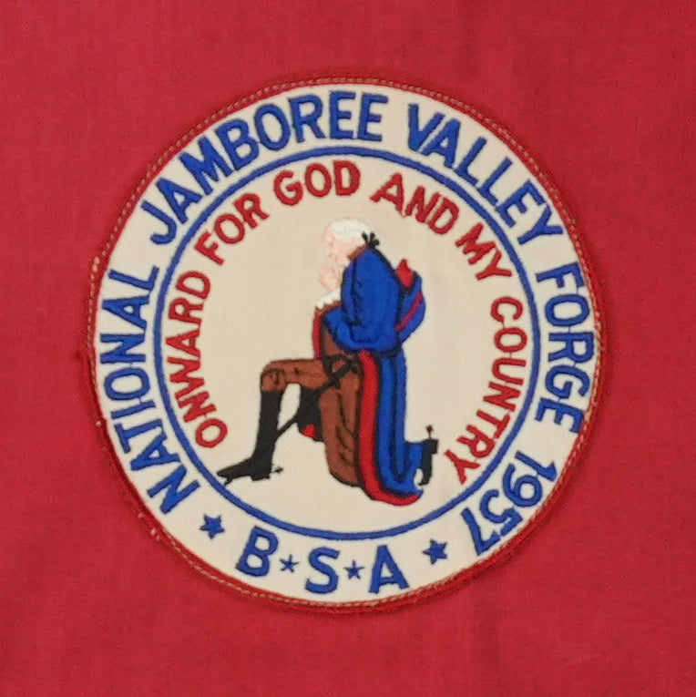 1957 Boy Scouts National Jamboree Valley Forge Jacket Detail 3