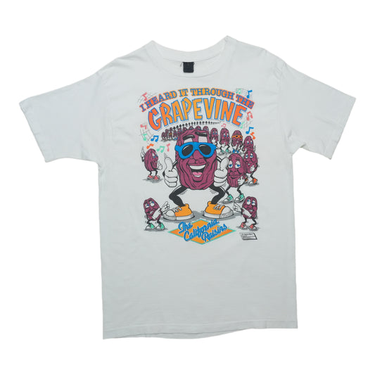 1987 California Raisins Heard It Through The Grapevine Shirt Front