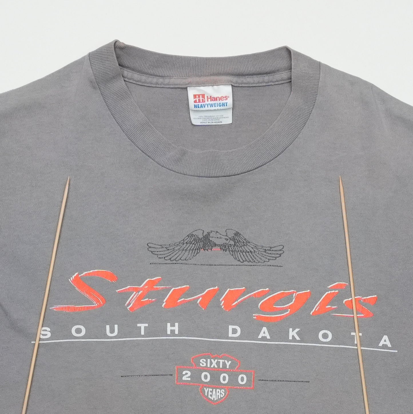 2000 Sturgis 60th Annual Black Hills Rally Shirt Back Detail 1