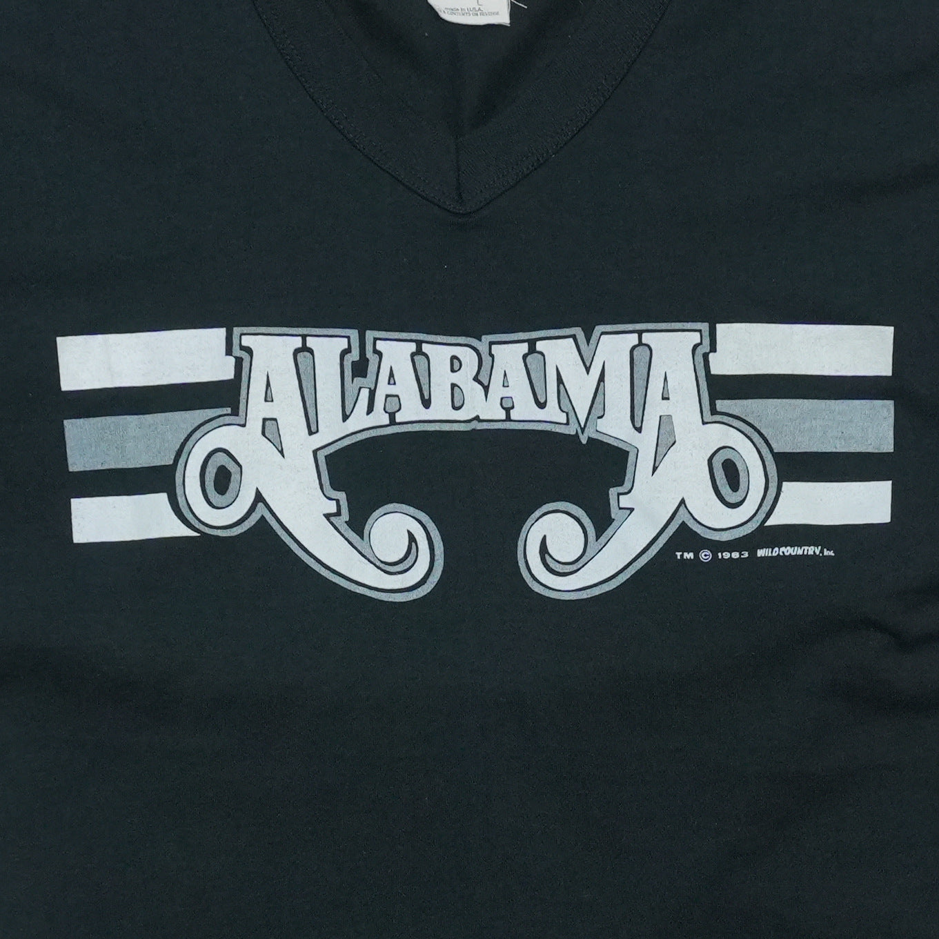 1983 Alabama Jersey Shirt Detail 1