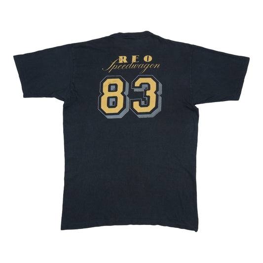 1983 REO Speedwagon Tour Shirt Back