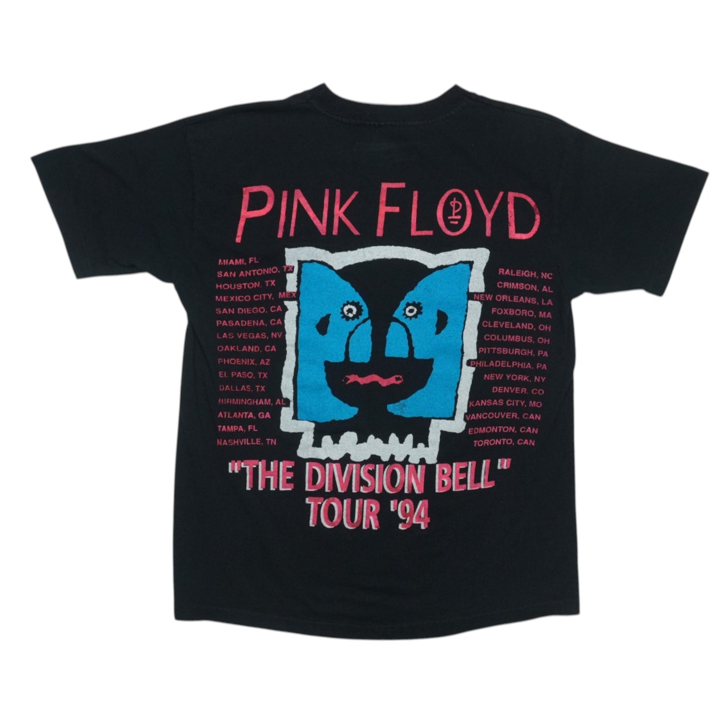1994 Pink Floyd The Division Bell Tour Shirt Back
