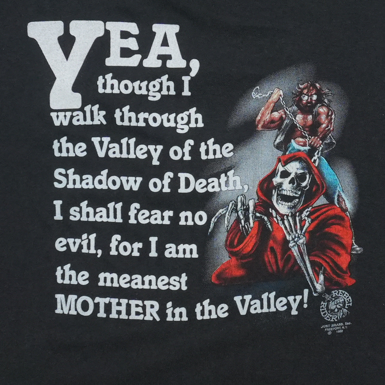 1990 Rebel Rider Shadow of Death Shirt