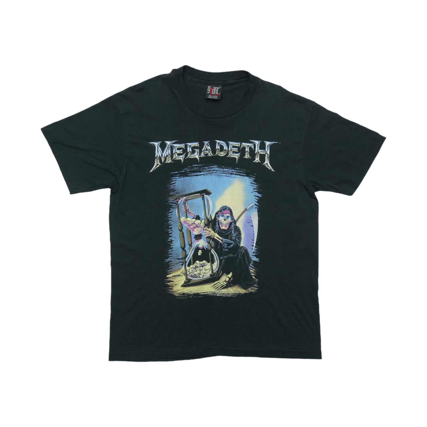 1992 Megadeth Countdown to Extinction Tour Shirt Front