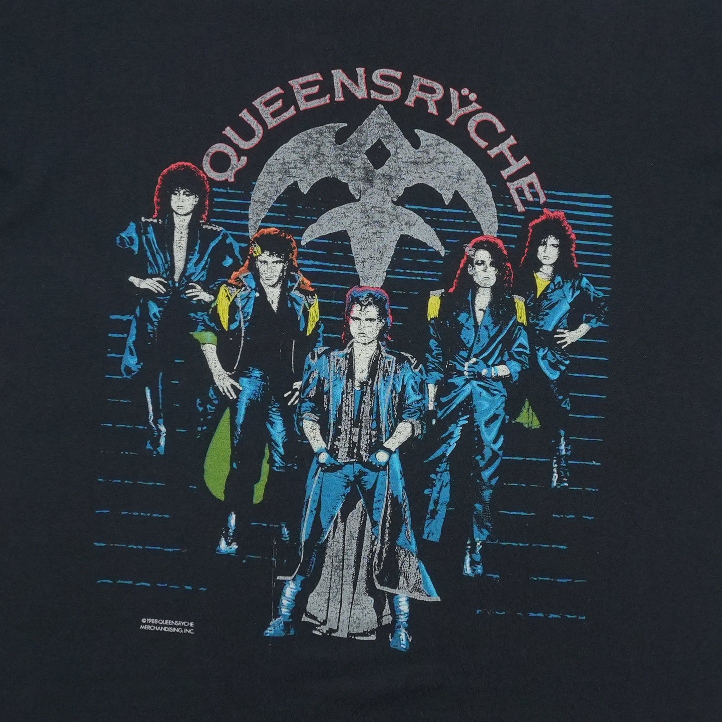 1987 Queensryche Rage for Order Tour Shirt
