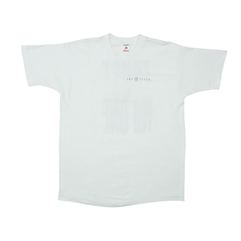 1998 The X-Files Trust No One Shirt Front
