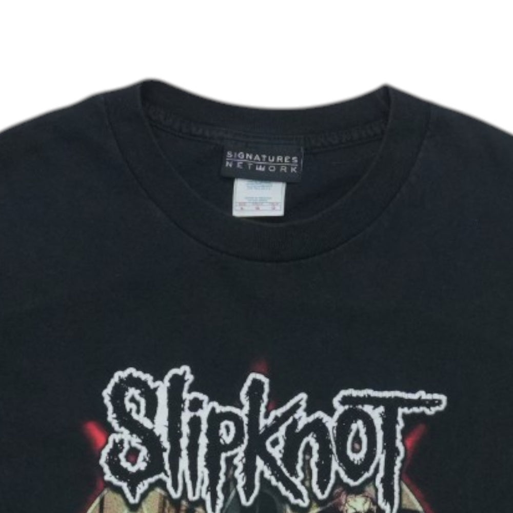 2004 Slipknot Pentagram Shirt Tag