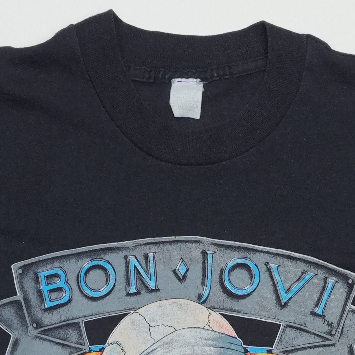 1989 Bon Jovi Back Kickin Ass Shirt