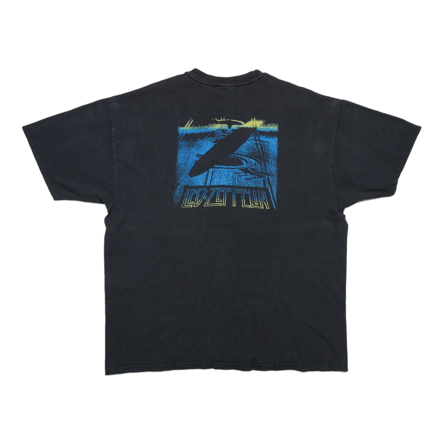 1995 Led Zeppelin Swan Song Winterland Shirt Back