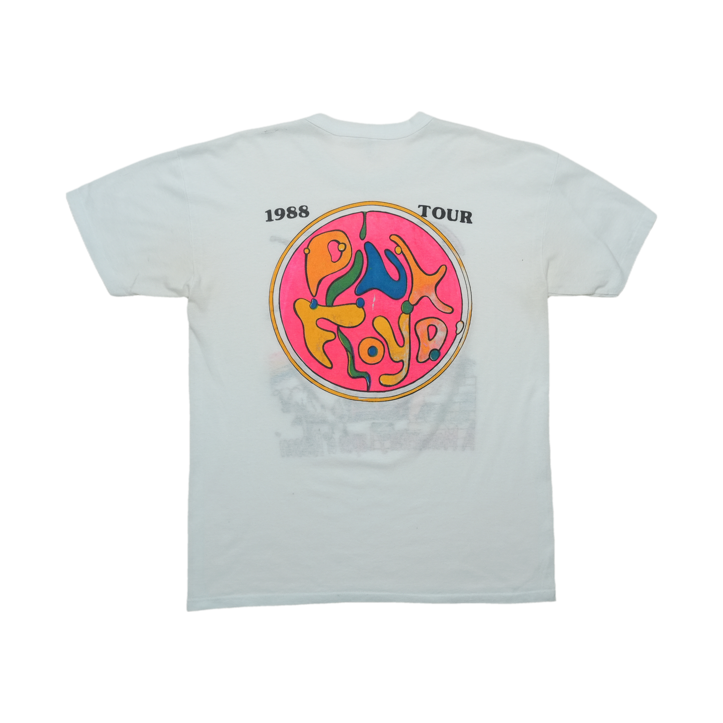1988 Pink Floyd A Momentary Lapse of Reason Tour Shirt Back