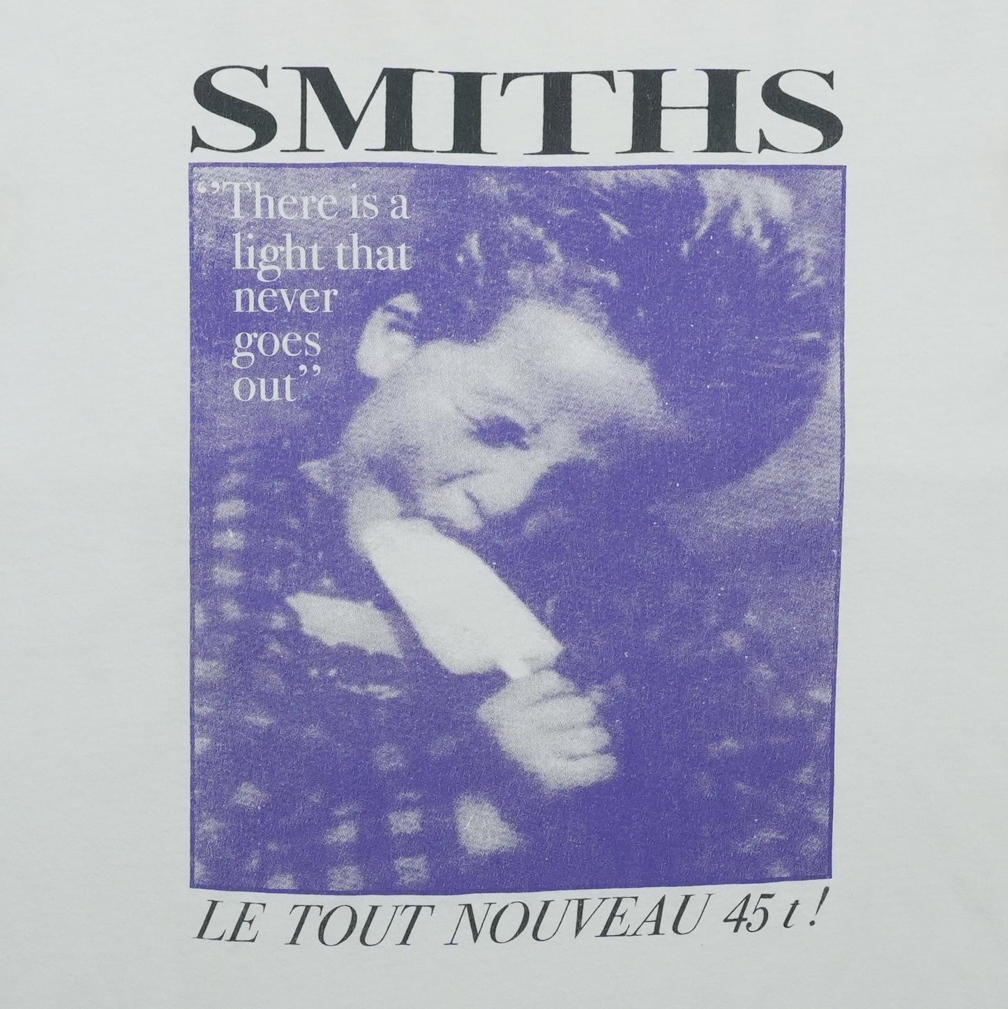 1980s The Smiths There Is A Light That Never Goes Out Shirt Front Graphic