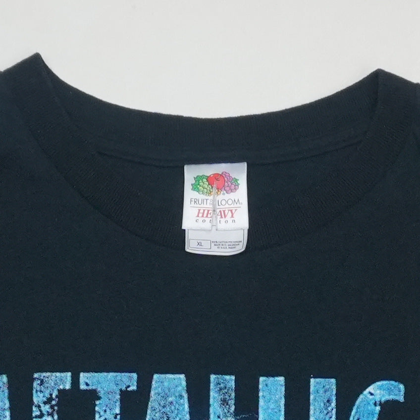 2004 Metallica Madly In Anger With The World Tour Shirt Tag
