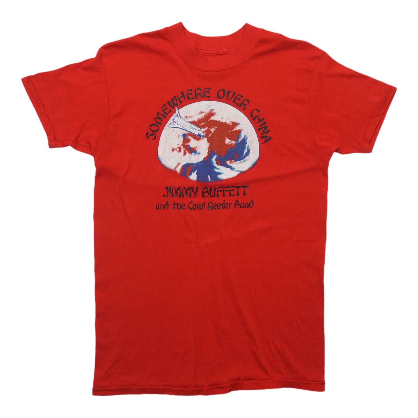 1982 Jimmy Buffett Somewhere Over China Shirt Front