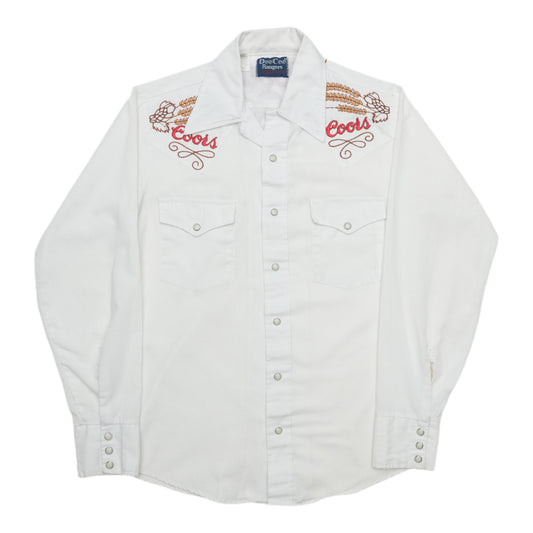 1970s Coors Western Shirt Front