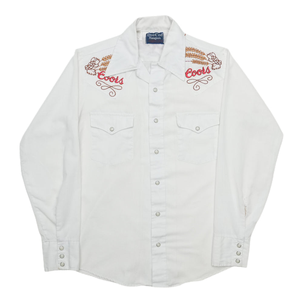 1970s Coors Western Shirt Front