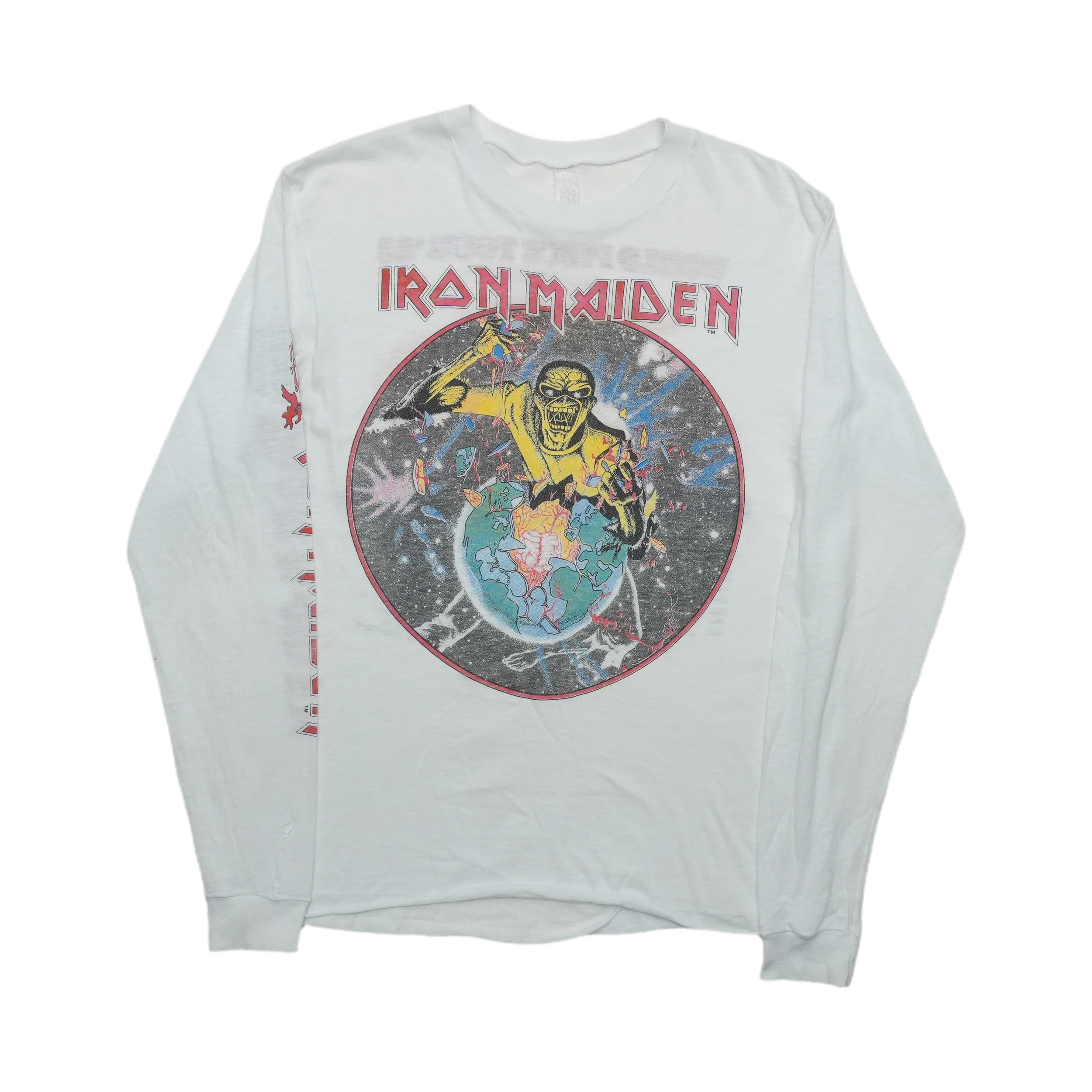 1983 Iron Maiden World Peace Long Sleeve Shirt | WyCo Vintage