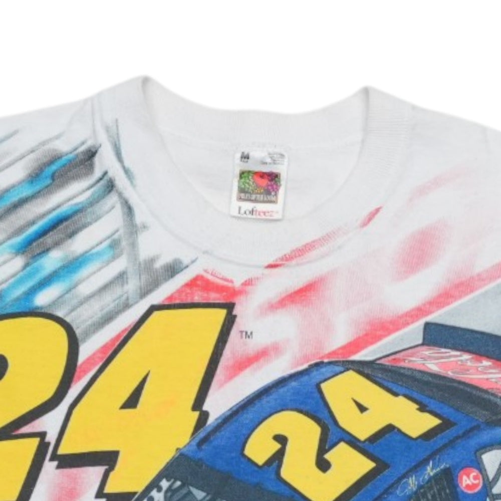 1990s Jeff Gordon DuPont AOP Shirt Tag