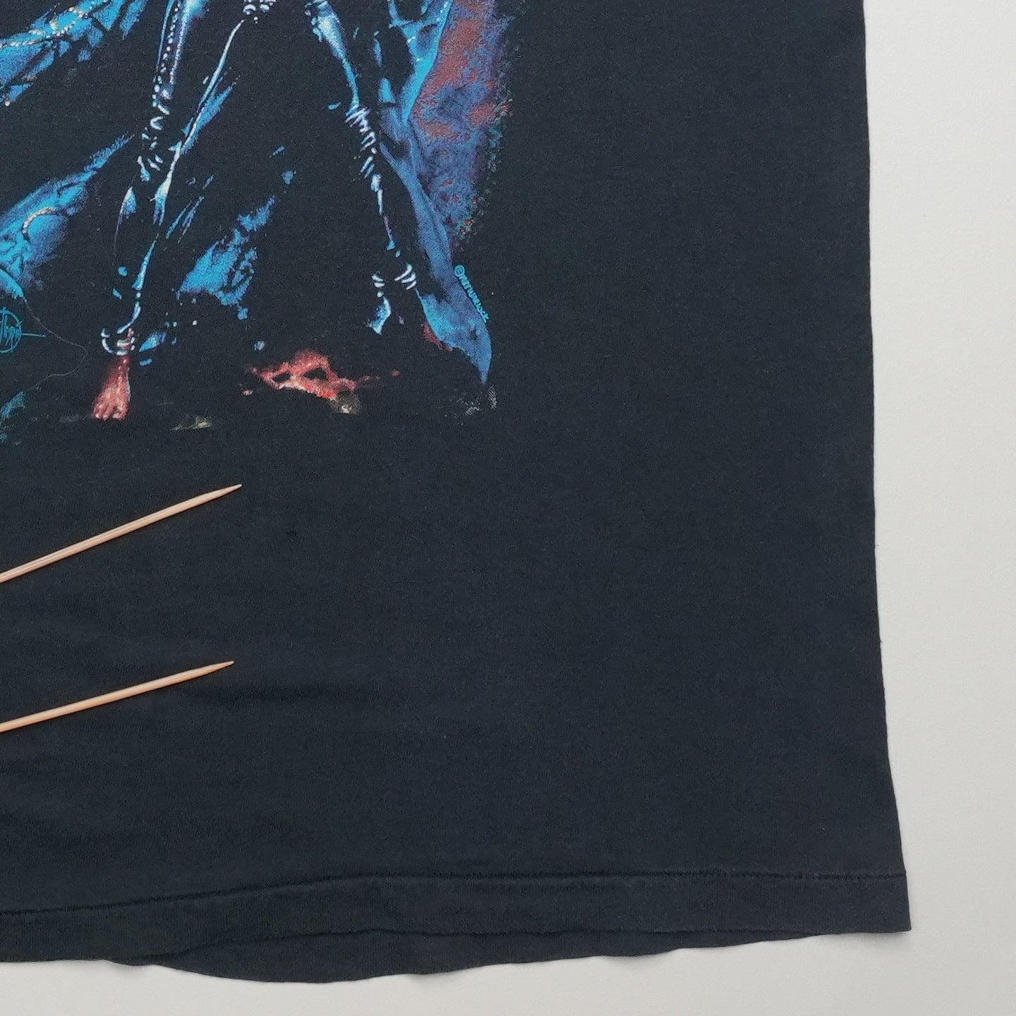 1988 Warlock Tour Shirt Front Detail 1