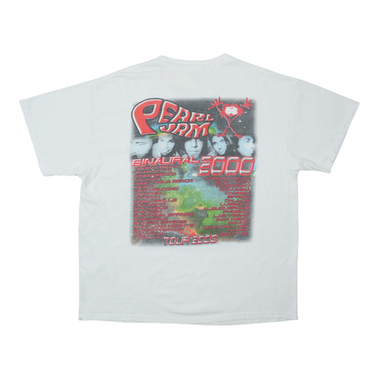 2000 Pearl Jam Binaural Shirt Back