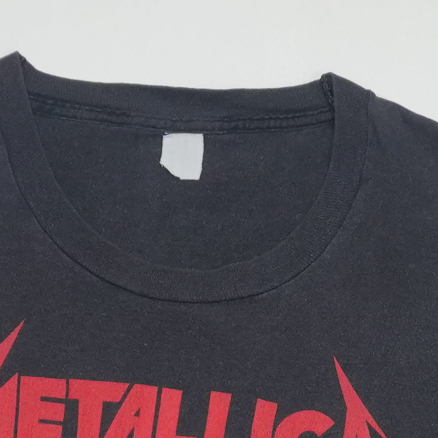 1986 Metallica Damage Inc Tour Shirt Tag