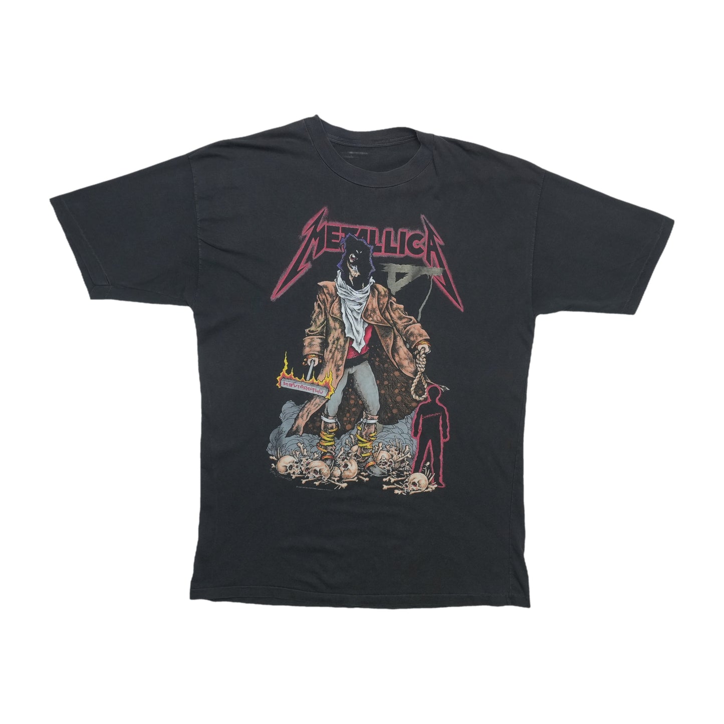 1992 Metallica Unforgiven Shirt Front