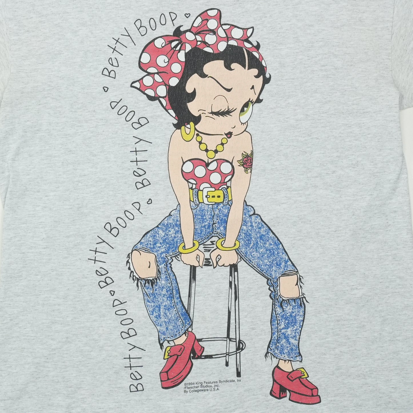 1994 Betty Boop Shirt Detail 2