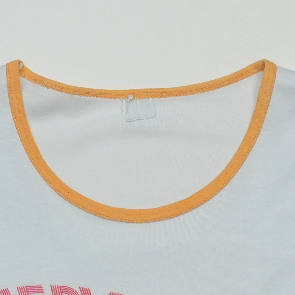 1970s Led Zeppelin Knebworth Ringer Shirt Tag