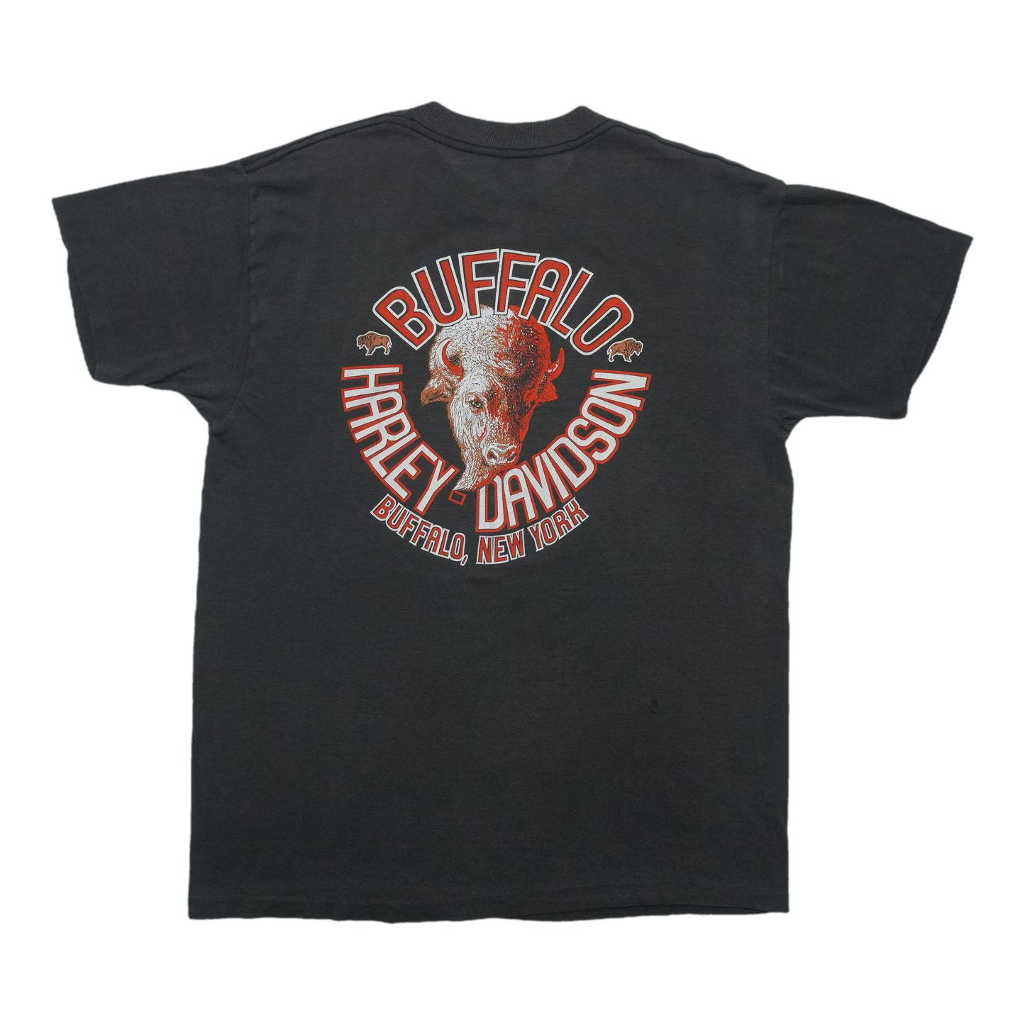 1989 Harley Davidson Last Biker On Earth 3D Emblem ShirtBack